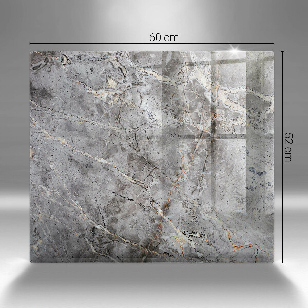 Tűzhelyvédő üveglap Kő textúra