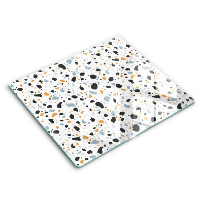 Tűzhelyvédő üveglap Dekoratív kőedény