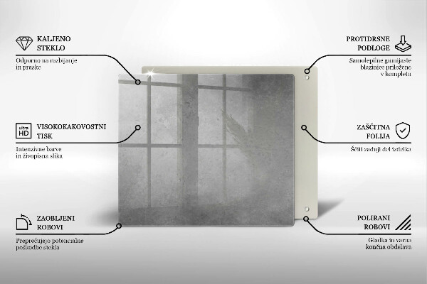 Tűzhelyvédő üveglap Beton textúra háttér