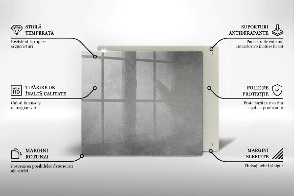 Tűzhelyvédő üveglap Beton textúra háttér