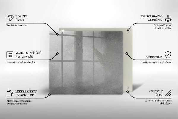 Tűzhelyvédő üveglap Beton textúra háttér