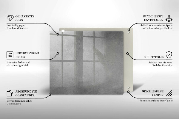 Tűzhelyvédő üveglap Beton textúra háttér