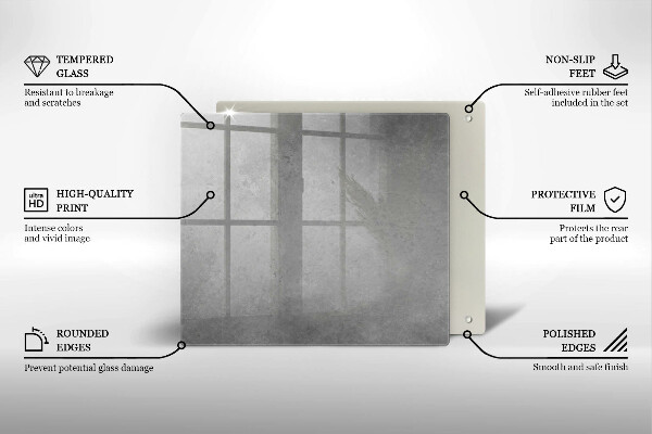 Tűzhelyvédő üveglap Beton textúra háttér