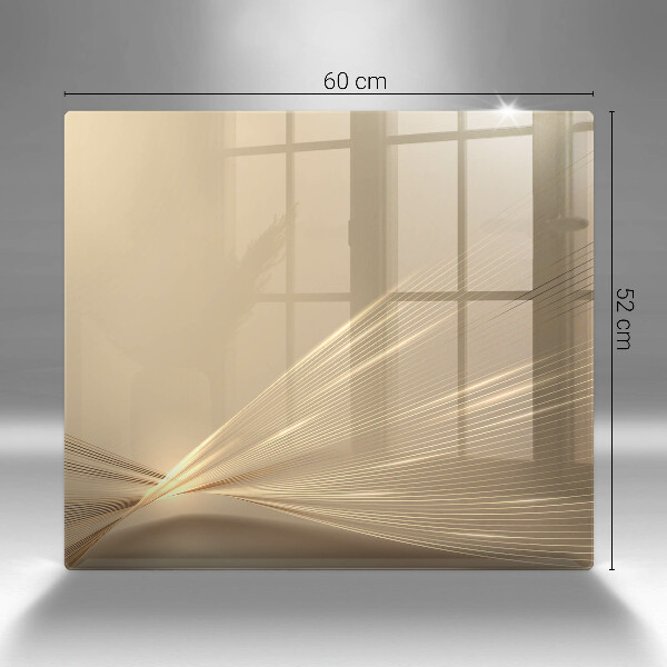 Tűzhelyvédő üveglap Modern absztrakció