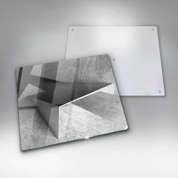 Tűzhelyvédő üveglap Konkrét absztrakció