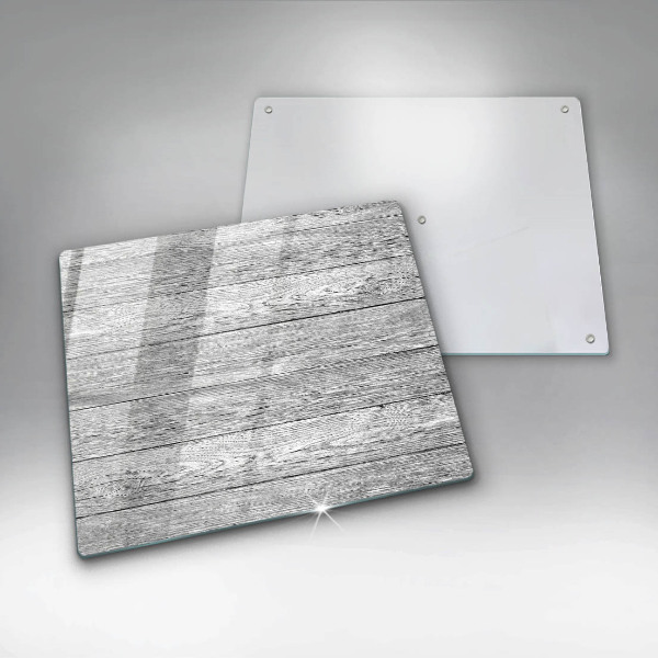 Tűzhelyvédő üveglap Régi fa táblák