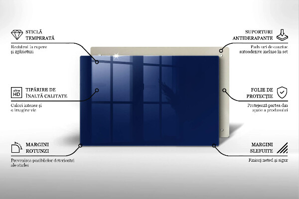 Tűzhelyvédő Kék szín