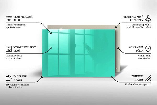 Tűzhelyvédő Zöld szín