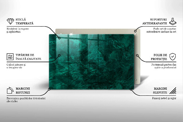 Főzőlap védő üveglap Kő háttér textúra