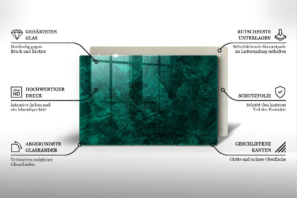 Főzőlap védő üveglap Kő háttér textúra