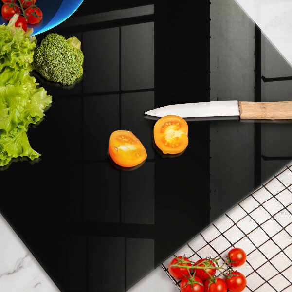 Főzőlap védő üveglap Kék füstvonalak