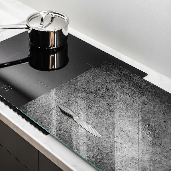 Főzőlap védő üveglap Beton kő textúra