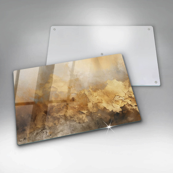 Tűzhelyvédő üveglap Gazdag textúra