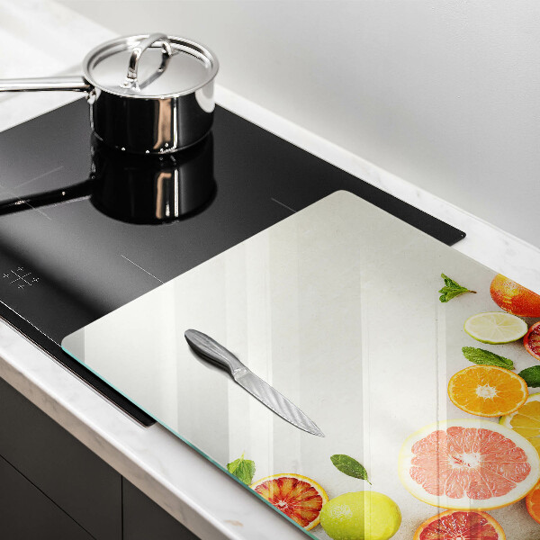 Tűzhelyvédő üveglap Citrusfélék