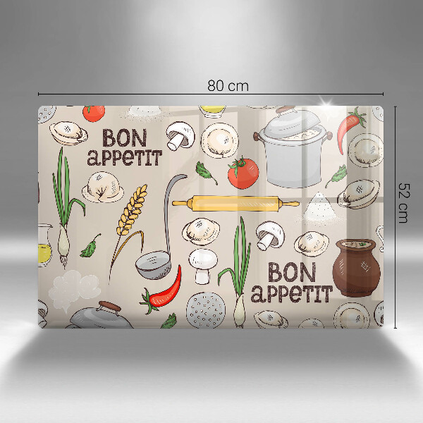 Tűzhelyvédő Konyha illusztráció