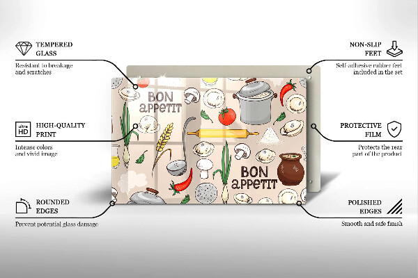 Tűzhelyvédő Konyha illusztráció