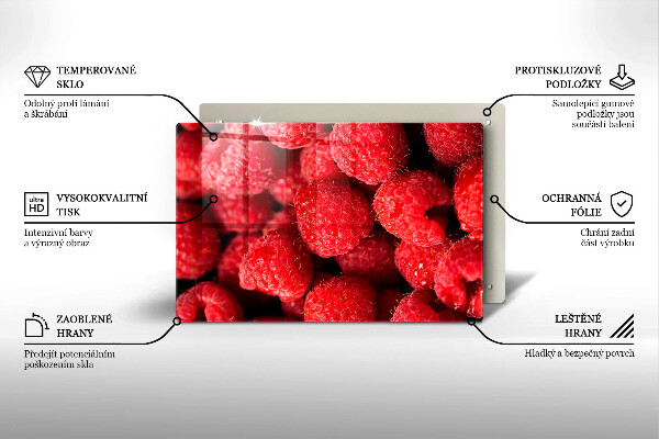 Tűzhelyvédő Málna gyümölcs