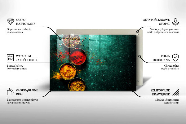 Tűzhelyvédő Keleti fűszerek