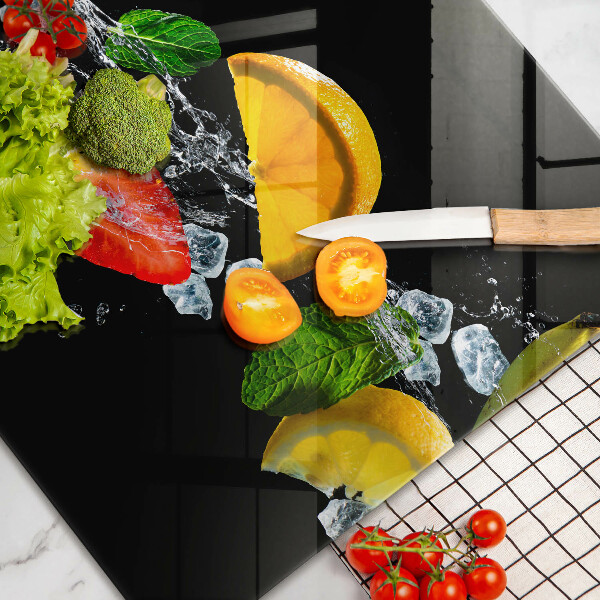 Tűzhelyvédő Gyümölcsök vízben