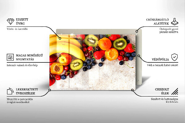Tűzhelyvédő Ünnepi gyümölcsök