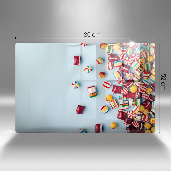 Tűzhelyvédő Színes cukorkák