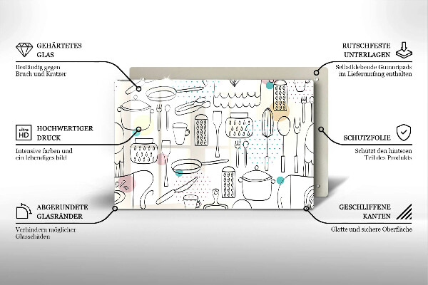 Tűzhelyvédő Konyhai kiegészítők