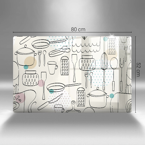 Tűzhelyvédő Konyhai kiegészítők