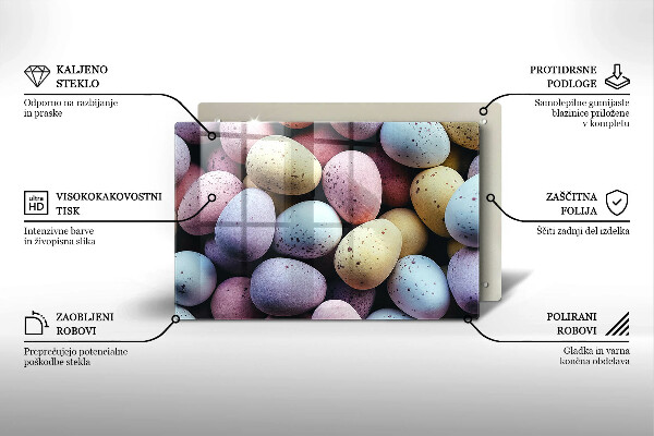 Tűzhelyvédő húsvéti tojás