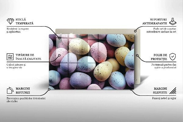 Tűzhelyvédő húsvéti tojás