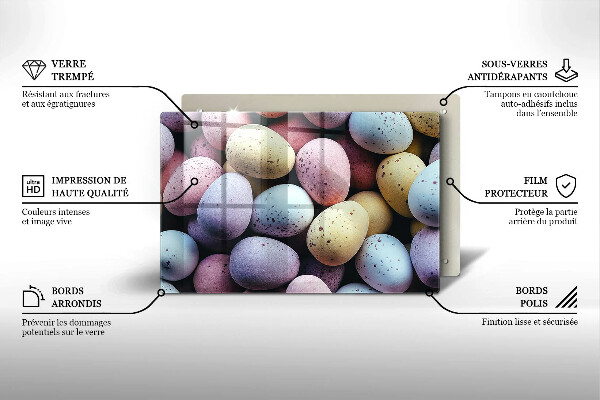 Tűzhelyvédő húsvéti tojás