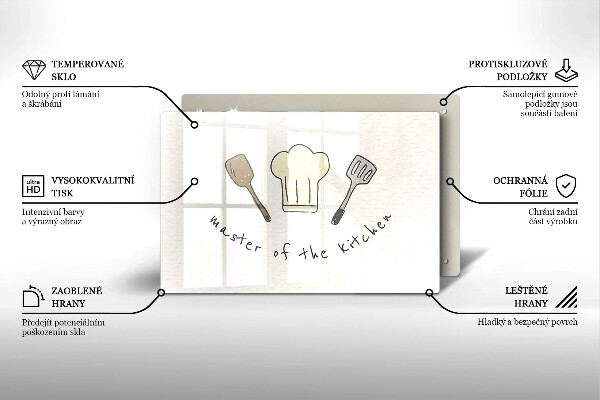 Tűzhelyvédő Master of the Kitchen