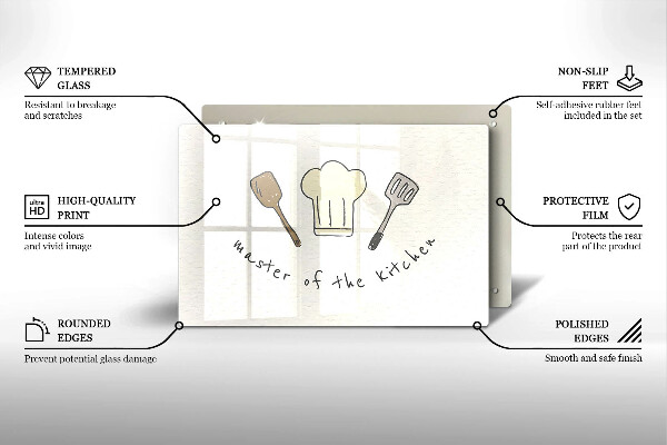 Tűzhelyvédő Master of the Kitchen