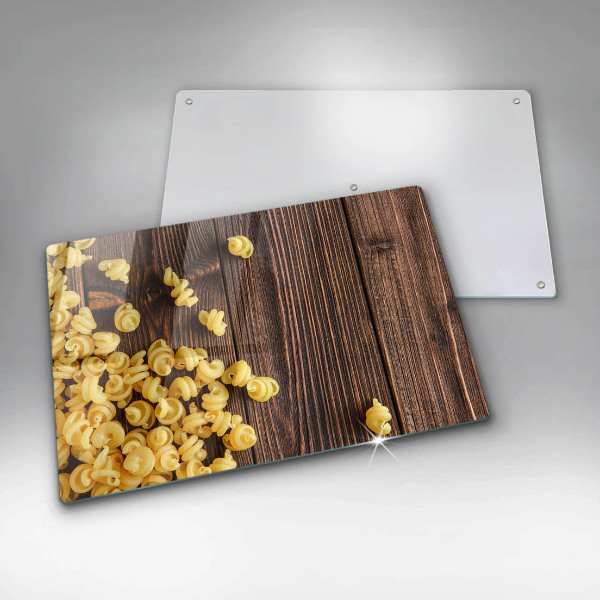 Tűzhelyvédő Tészta az asztalon