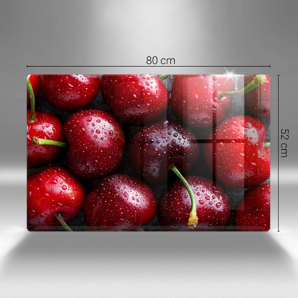 Tűzhelyvédő Közeli kép a cseresznye