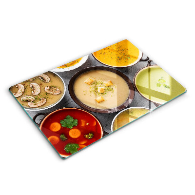 Tűzhelyvédő Színes levesek