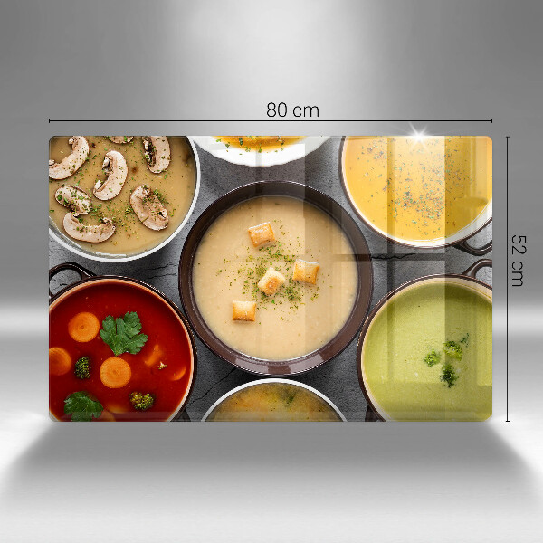 Tűzhelyvédő Színes levesek