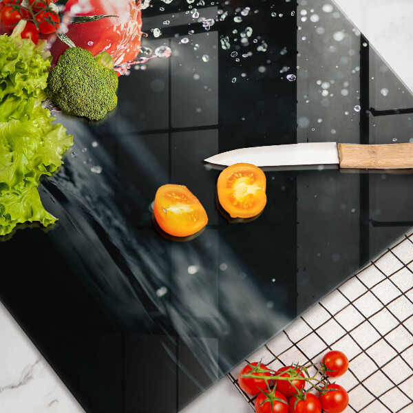 Tűzhelyvédő üveglap Paradicsom vízben