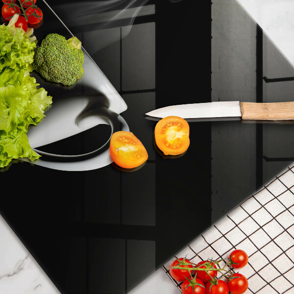 Tűzhelyvédő üveglap Egy csésze tea