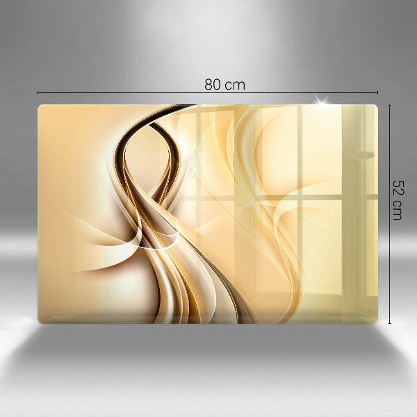 Főzőlap védő üveglap Füst absztrakció