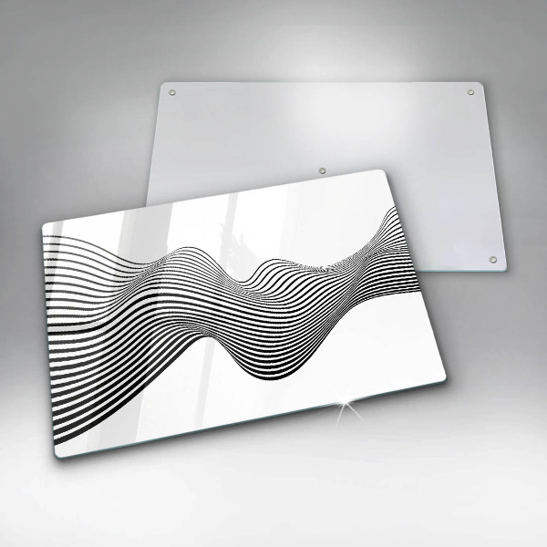 Tűzhelyvédő üveglap Lineáris absztrakció