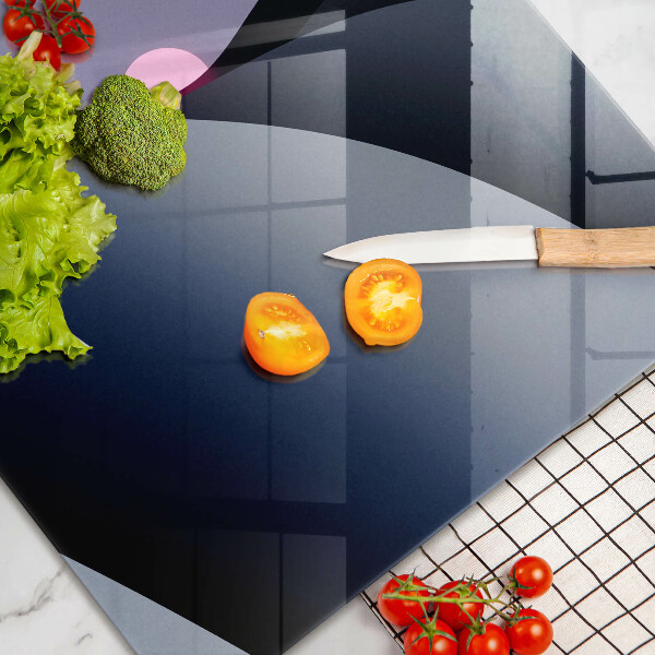 Tűzhelyvédő üveglap Absztrakt formák