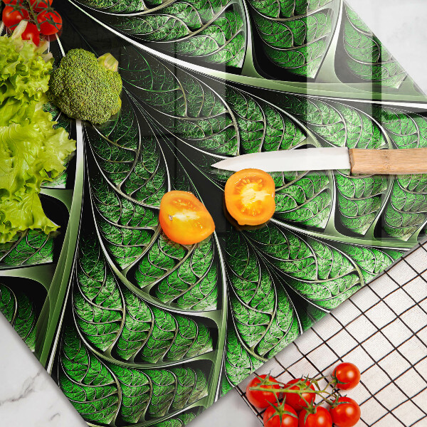 Tűzhelyvédő üveglap A levélér szerkezete