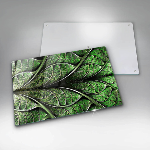 Tűzhelyvédő üveglap A levélér szerkezete