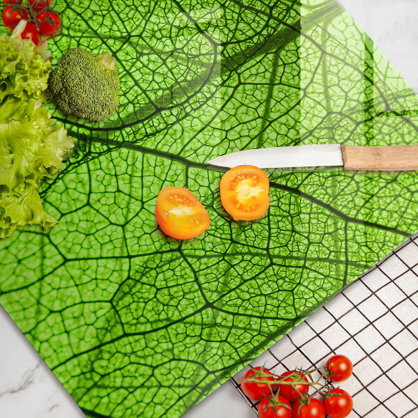 Főzőlap védő üveglap Természetes levélerek