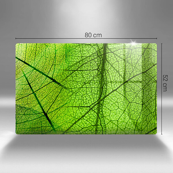 Főzőlap védő üveglap Természetes levélerek