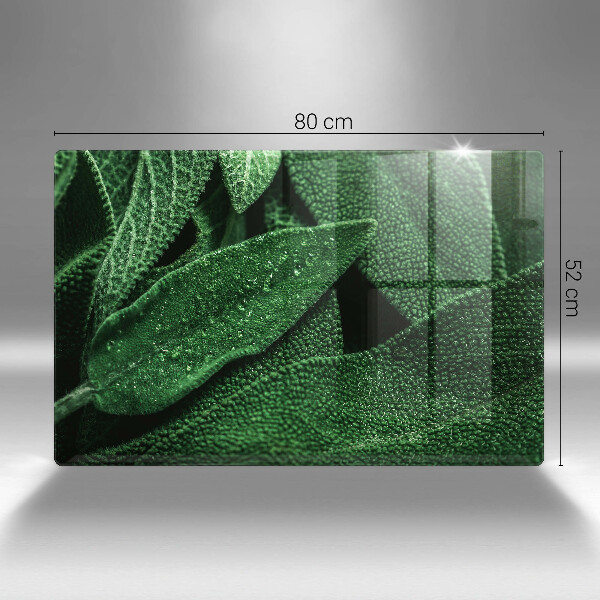 Főzőlap védő üveglap A növény levelei