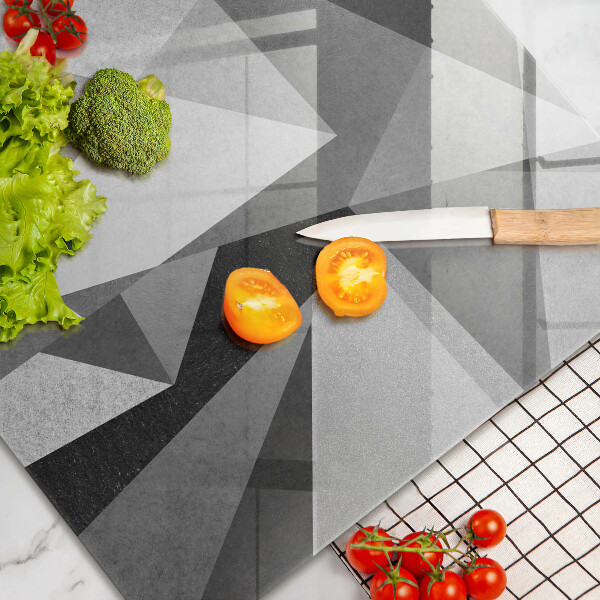 Főzőlap védő üveglap Konkrét éles absztrakció