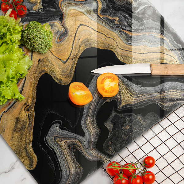 Főzőlap védő üveglap Absztrakt szerkezet