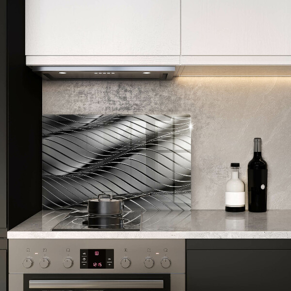 Főzőlap védő üveglap 3D fém szerkezet