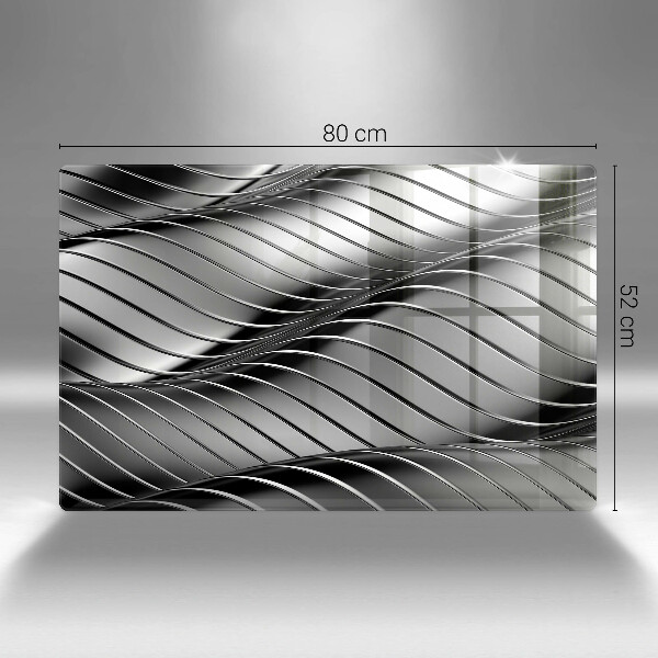 Főzőlap védő üveglap 3D fém szerkezet